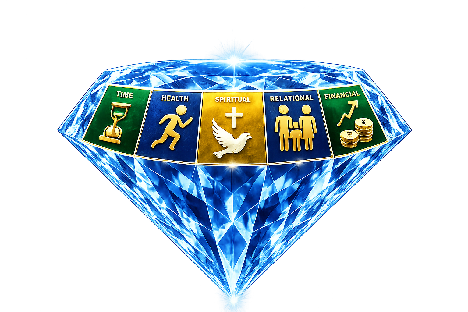 The 5 Facets of Wealth Logo